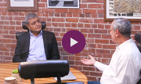 Picture of Dr Sanjiv Agarwala and Jeff Meehan